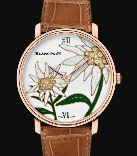 Review Blancpain Métiers d'Art Watches for sale Blancpain Grande Décoration Replica Watch Cheap Price 6615 3633 55B - Click Image to Close